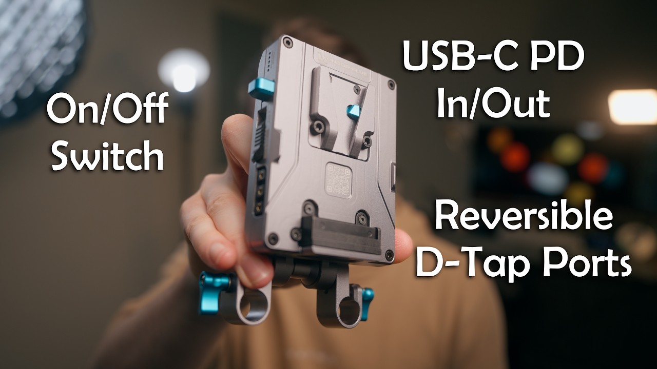 The V-Mount Plate To Level Up Your Camera Rig | Kondor Blue V Mount Pro