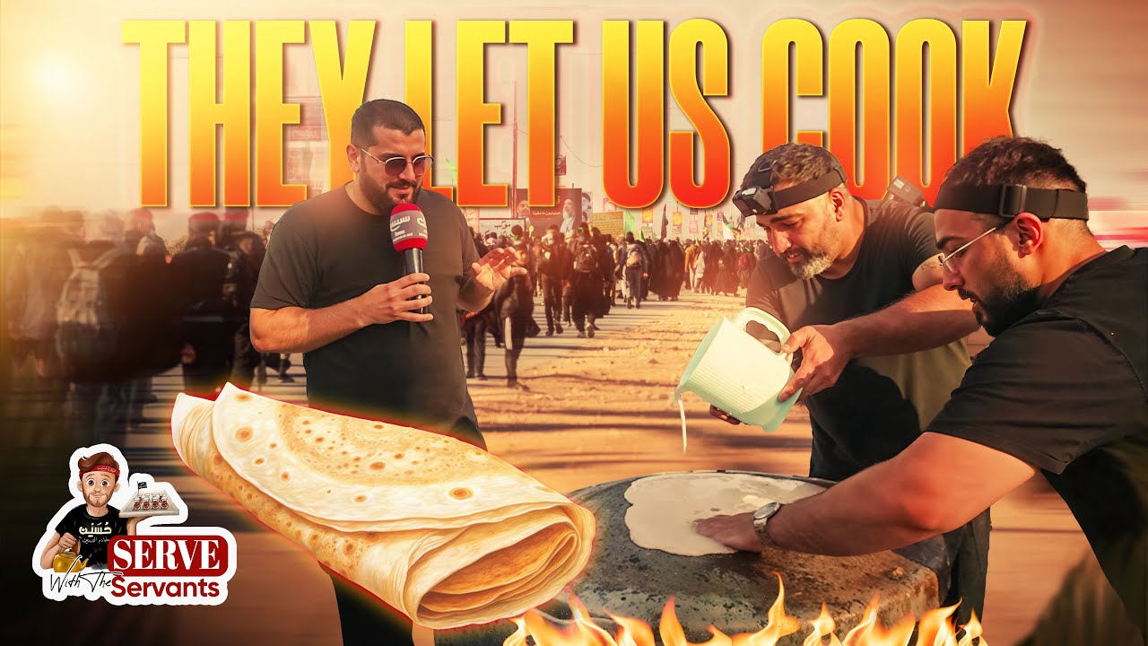 We Tried Making Iraqi Bread at Arbaeen Walk – Watch What Happened! | Serve With The Servants Ep2