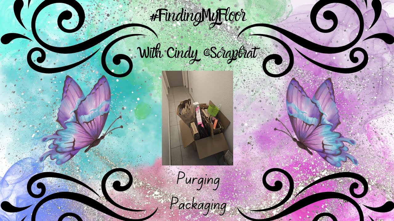 #findingmyfloor - Purging Packaging Authentic Craftroom Tour 
