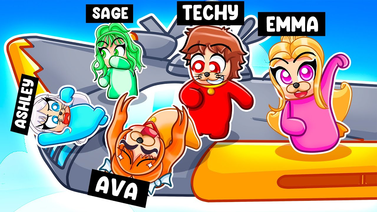 Throwing MY CRAZY FAN GIRLS Off A Plane... (Party Animals)