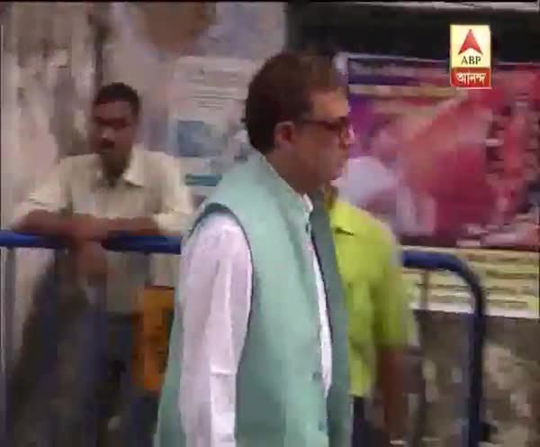 Newly elected TMC MLAs at Kalighat for meeting to elect party's legislative leader