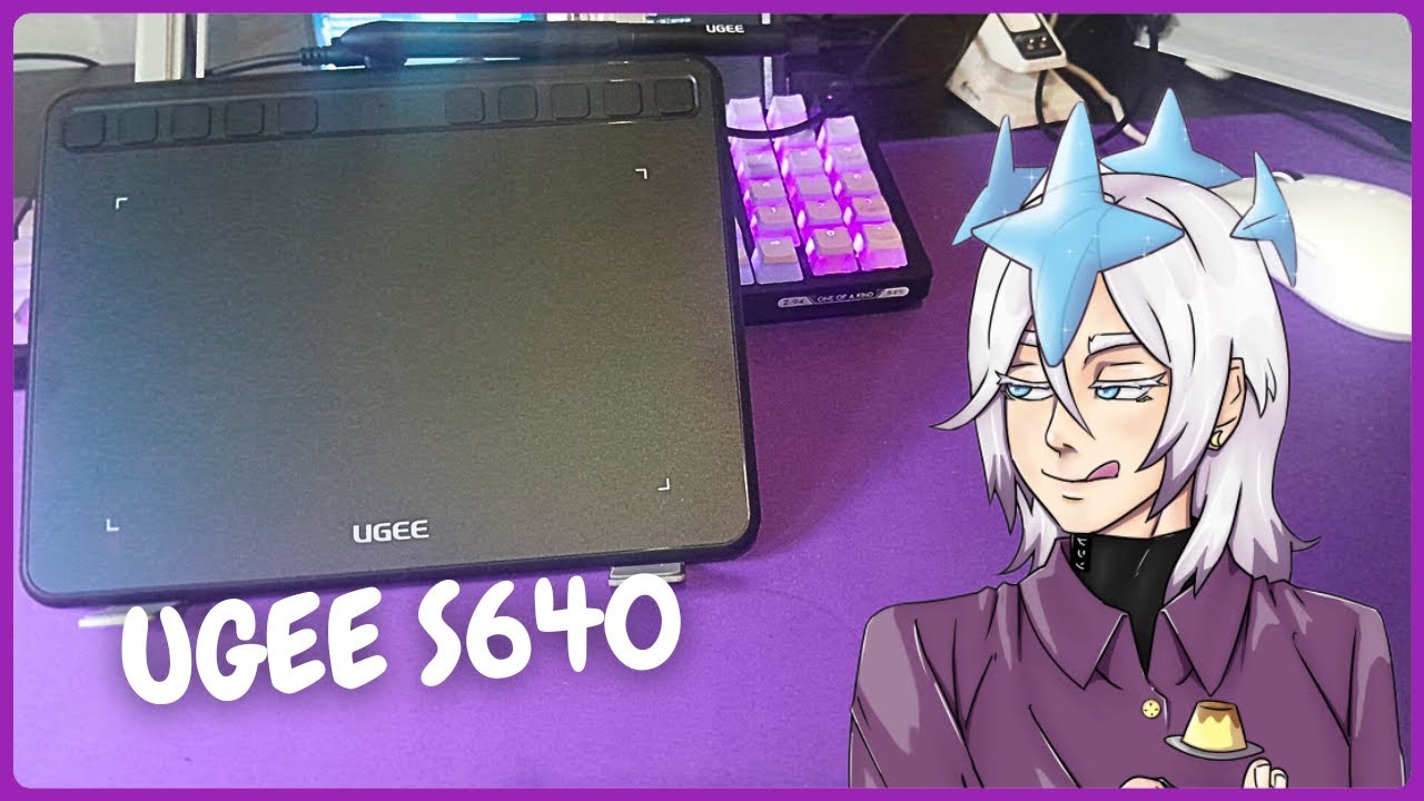 UMBOXING E REVIEW MESA DIGITALIZADORA - UGEE S640 (será que é boa?) 🤍✨