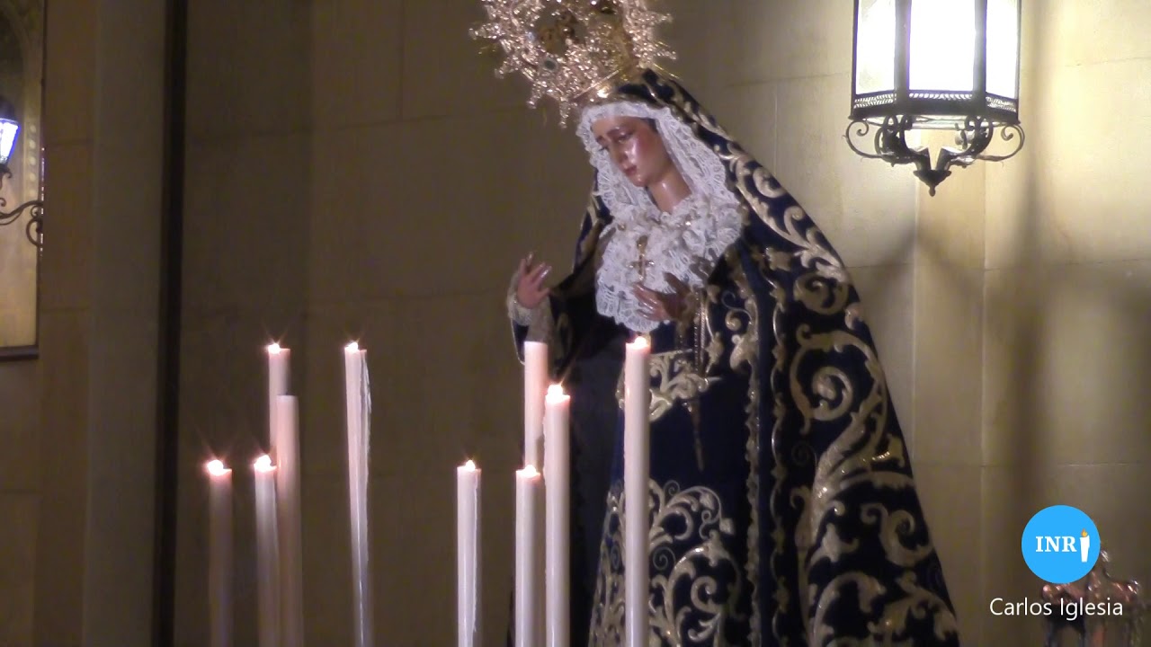 Procesión claustral de la Virgen de las Angustias de los Gitanos 2018