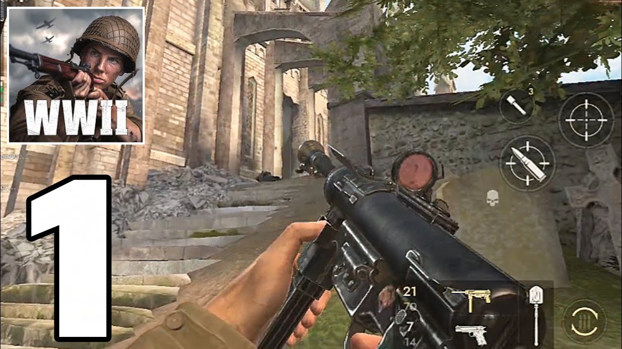 World War Heroes Gameplay Walkthrough Part 1 - Tutorial (Android)