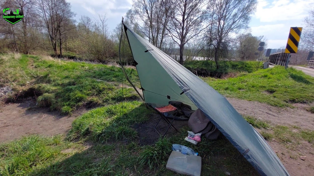 Słońce, deszcz - TARP się przydał ;) #wędkarstwo