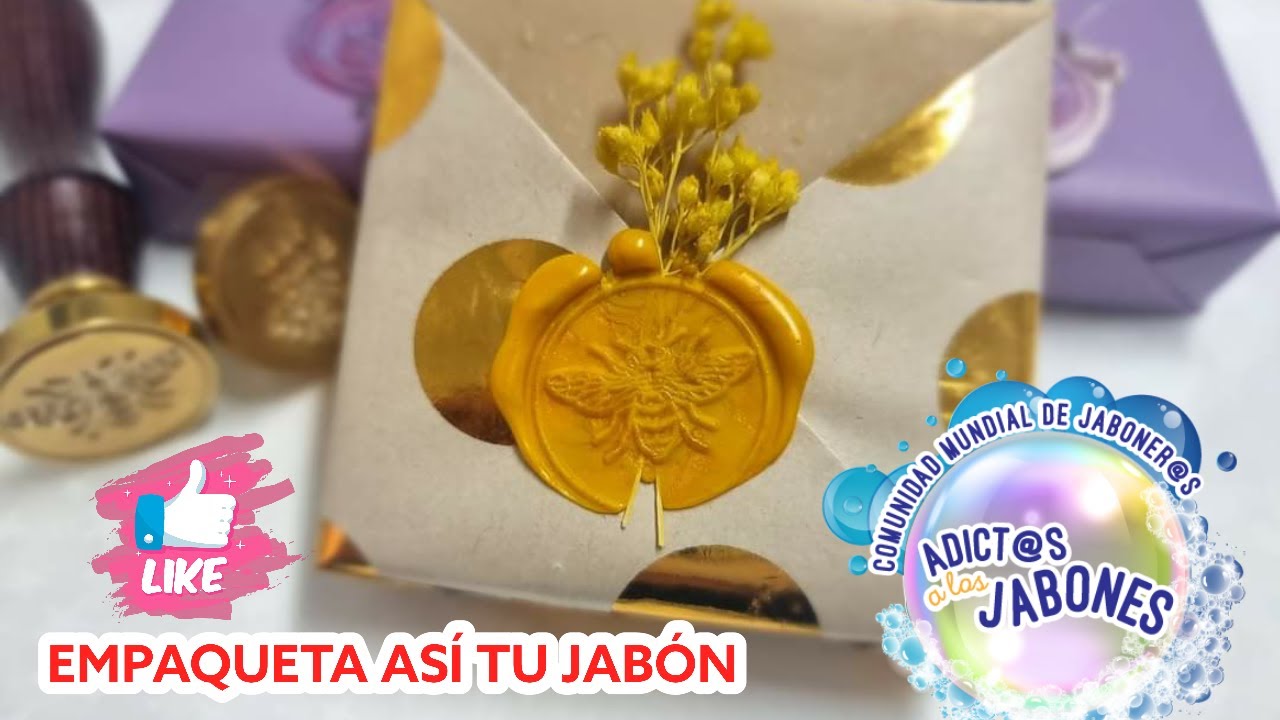 Cómo empaquetar JABONES en CASA 🧼