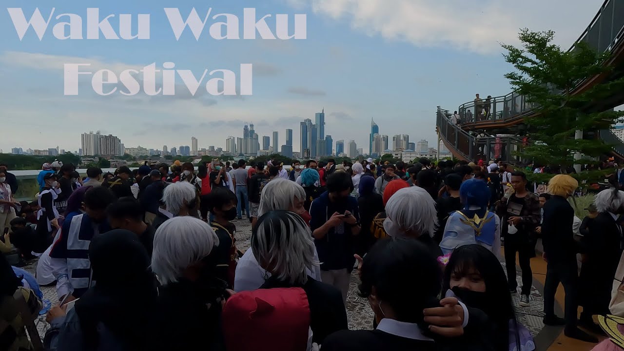 Waku-Waku Festival 2023- Senayan Park - Jakarta - 4K Virtual Walking Tour