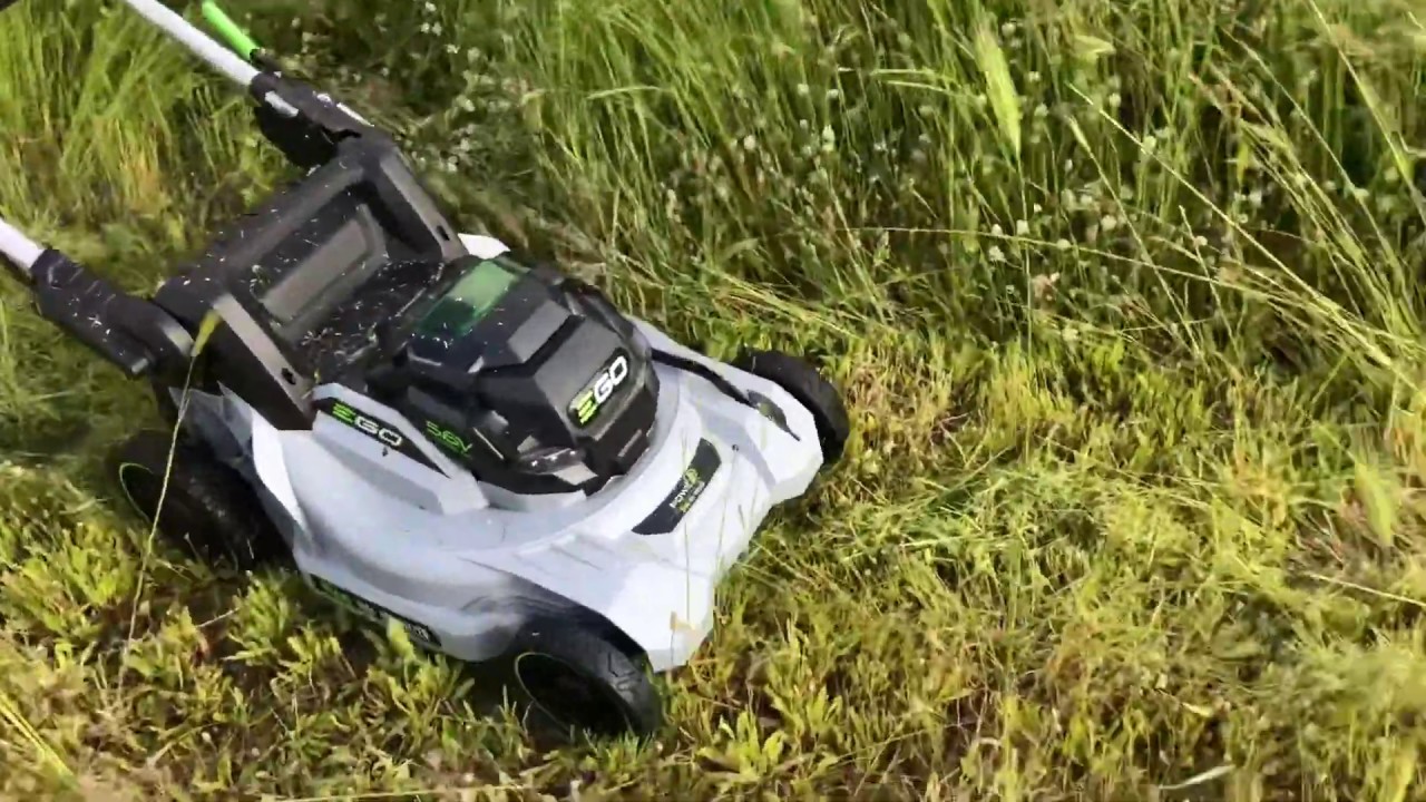 Rasaerba Ego Power Test erba alta