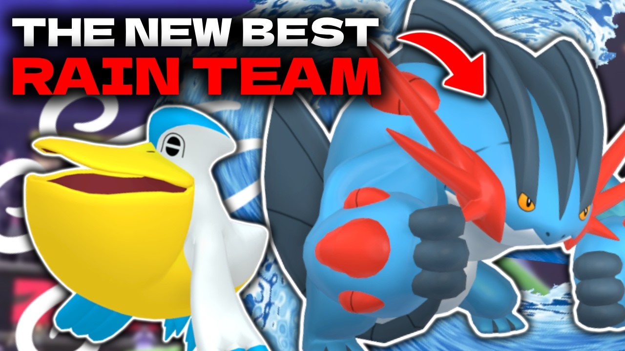 Эта НОВАЯ команда с MEGA SWAMPERT ПРОСТО БОМБА в Pok&eacute;mon Champions