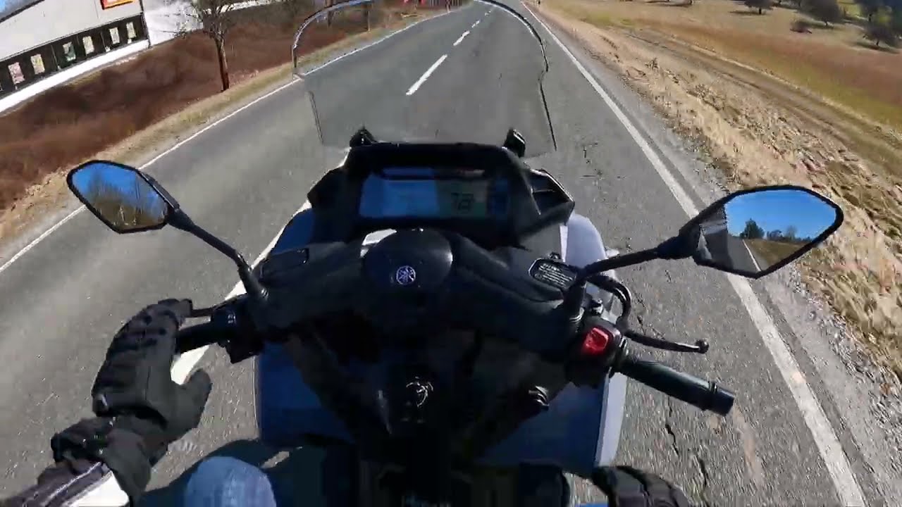 Yamaha Tricity 300  Erste Fahrt 2026 :-)