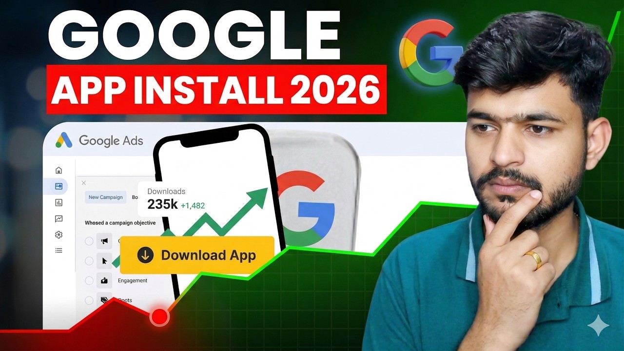 Google ads course || Optimze for low cost App Install