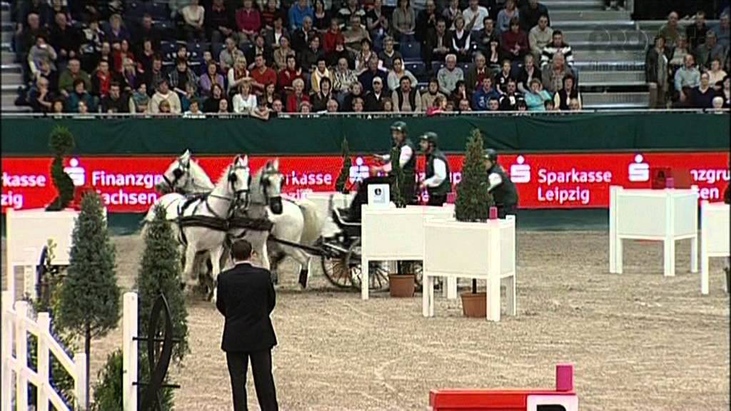 Partner Pferd Leipzig 2012 Chardon, Ijsbrand Vierspänner