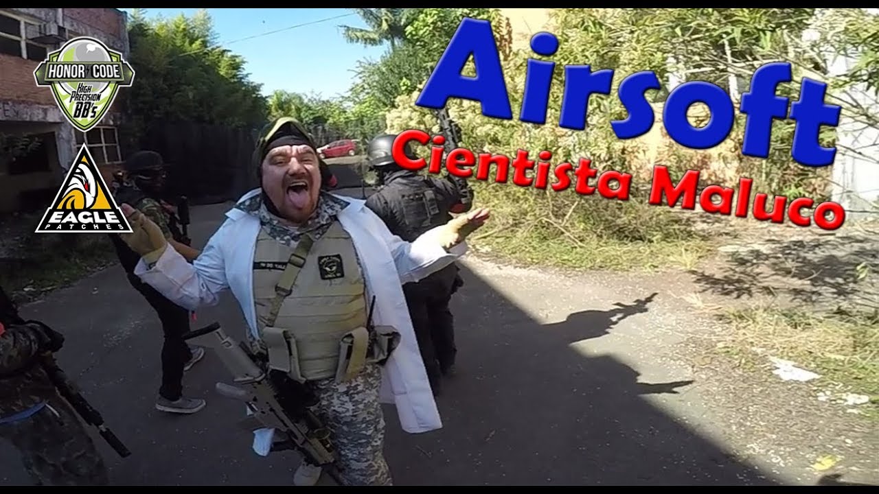 ALEMÃO AIRSOFT - CIENTISTA MALUCO - ÁREA AIRSOFT 23/07/2017