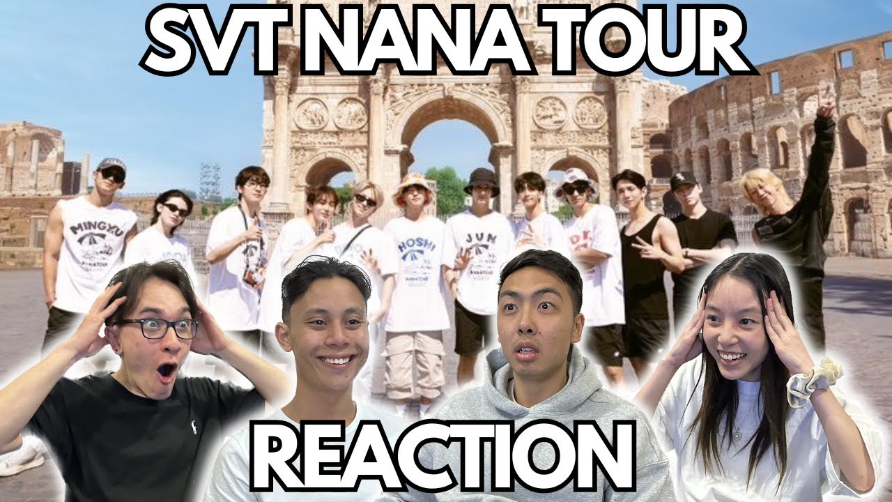 РЕАКЦИЯ ТУРА SEVENTEEN NANA (ЮНОСТЬ ПОВЕРХ ЦВЕТОВ)!!