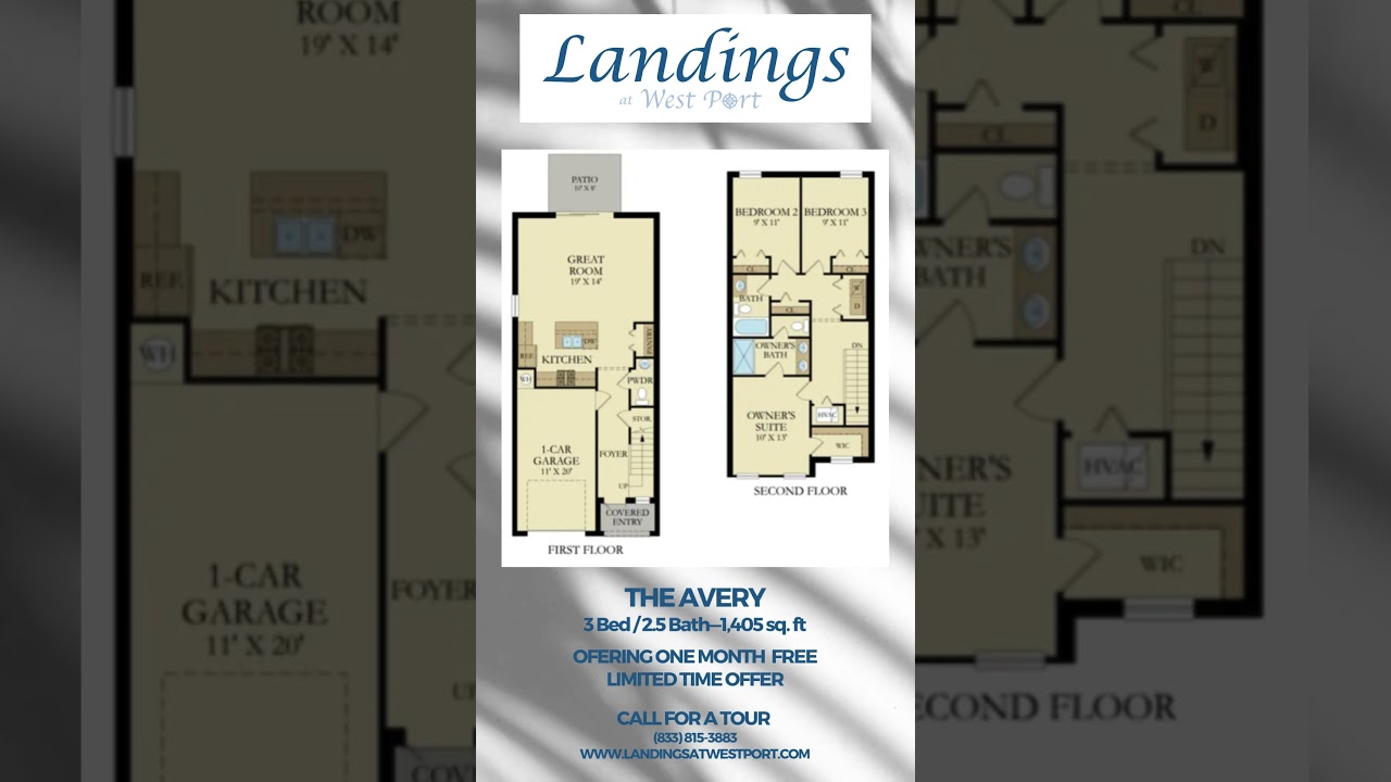 The Avery Town Home at Landings at Westport