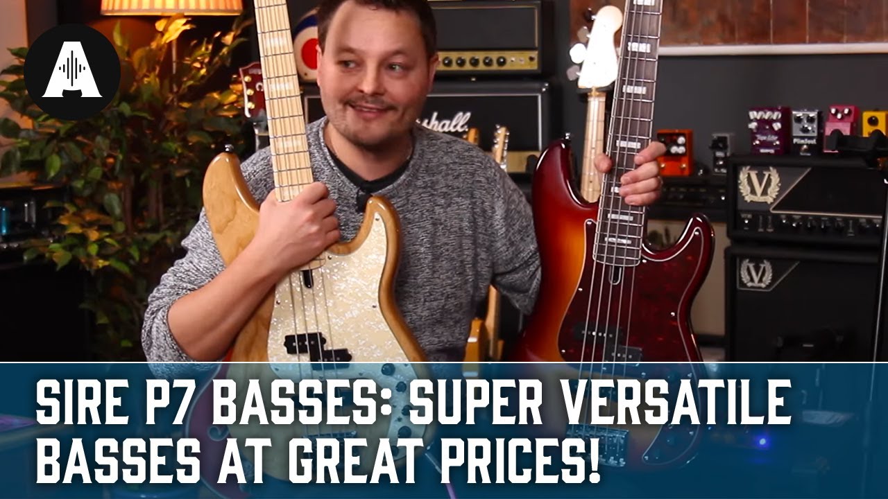 Sire Marcus Miller P7 Basses - With Danish Pete!
