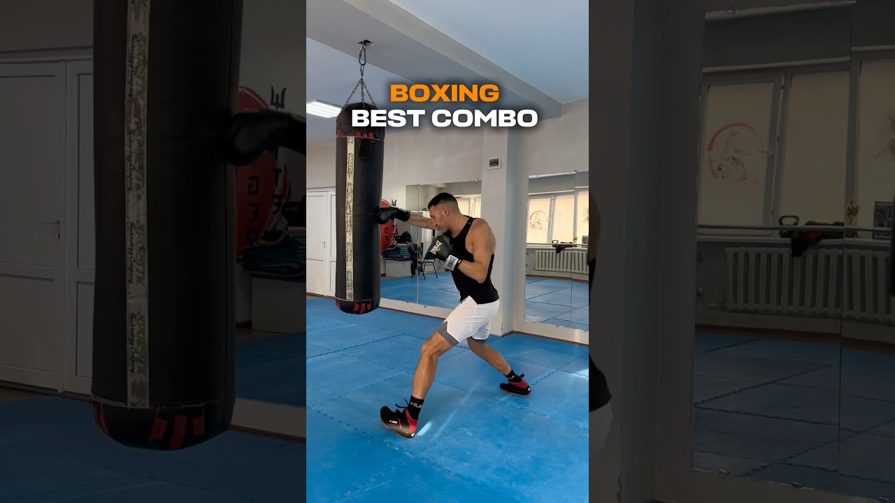 Boxing combo 🥊💀 #boxing #kickboxing  #mma #boxer #training