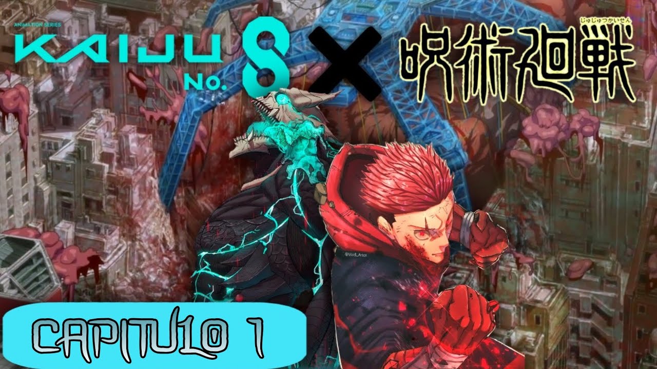 Itadori Yuji en Kaiju No 8 [cap 1]
