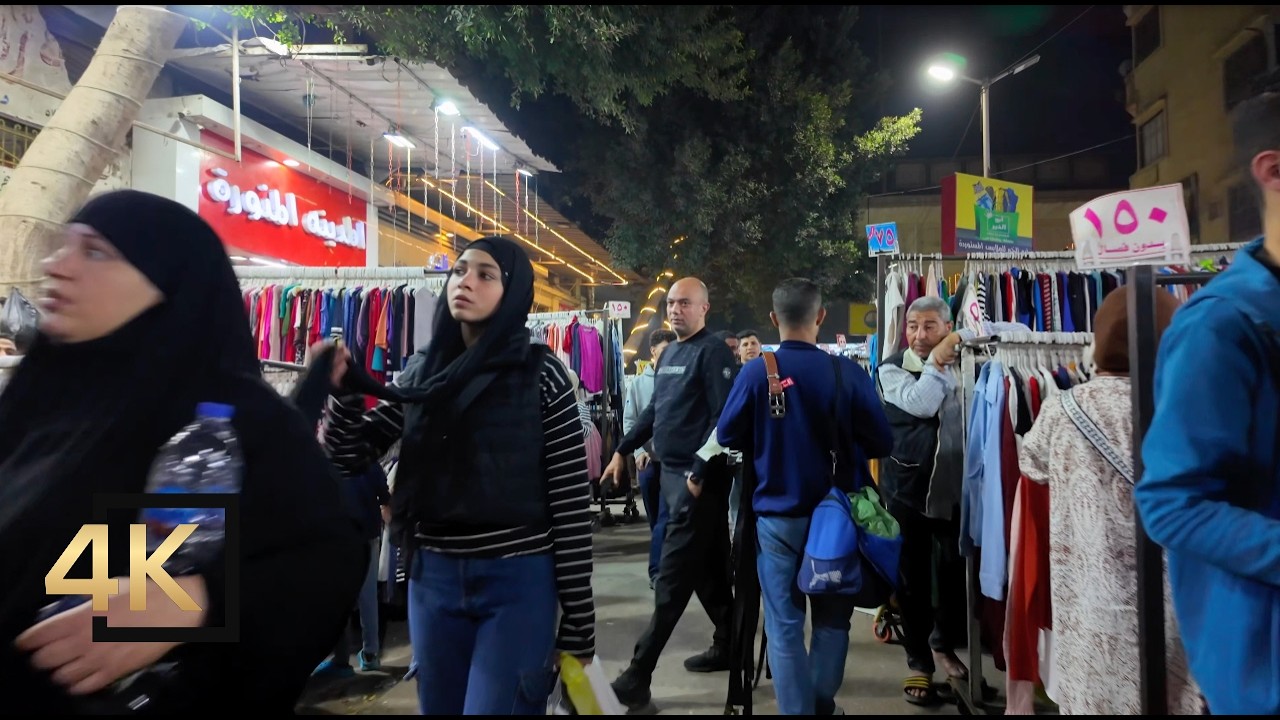 Cairo Egypt Walking Tour 🇪🇬 | Explore the Streets of Cairo | Travel Vlog | Cairo At Night