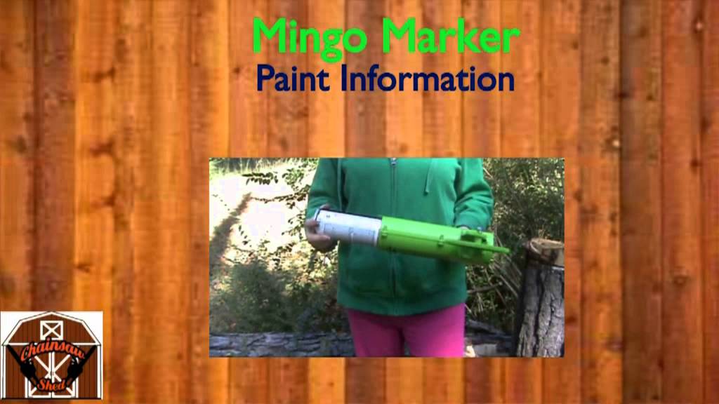Mingo Marker Firewood marking basics