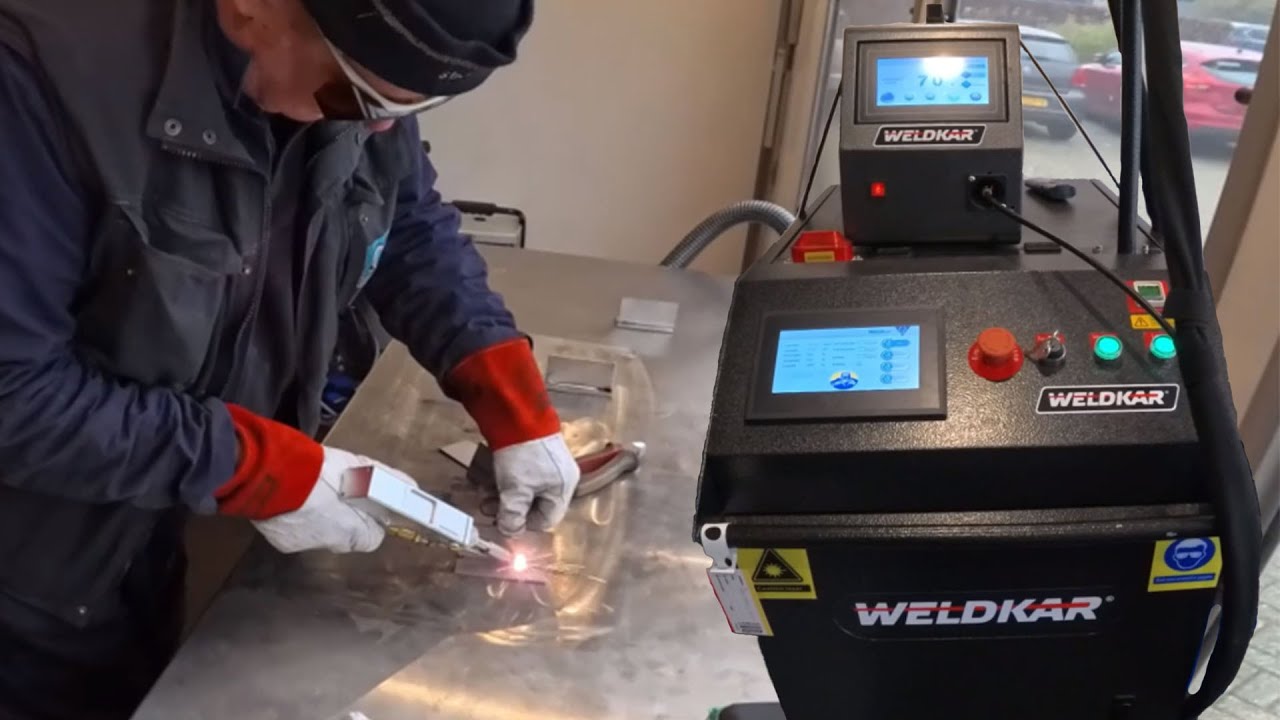 Ik heb met een laser gelast en wel die van Weldkar bij een demo dag in Oss bij de Pehavo.
