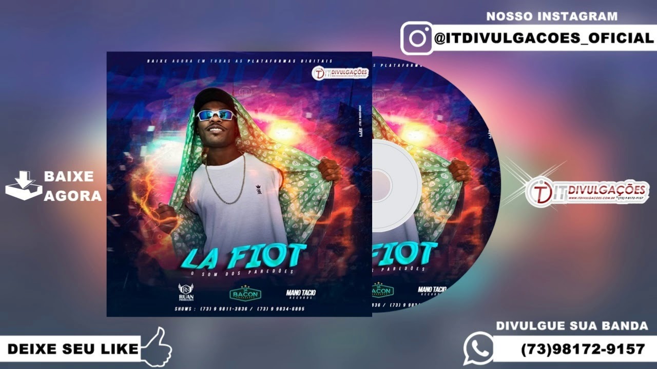 LAFIOT - 100%  PAREDÃO 2K20 (CD COMPLETO)