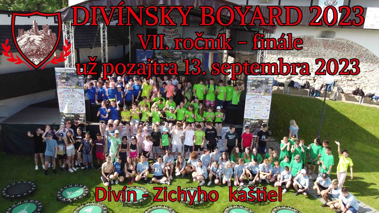 ❤️DIVÍNSKY BOYARD 2023❤️  VII. ročník - finále už pozajtra 13. septembra 2023 - Divín