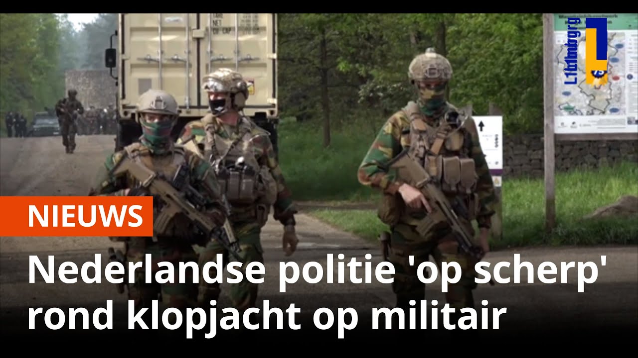 Klopjacht Belgische militair gaat verder