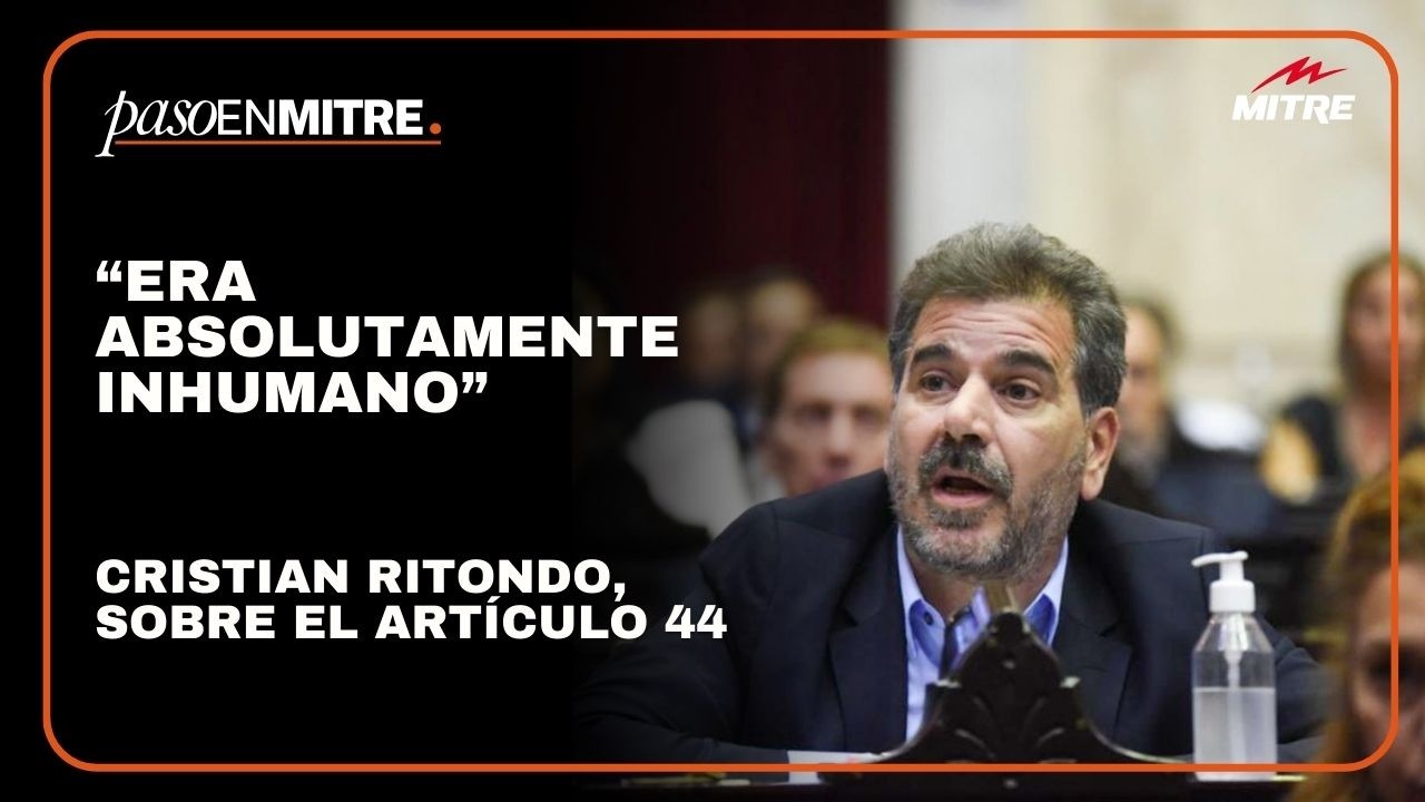 Cristian Ritondo habló sobre el artículo de licencias médicas de la reforma laboral