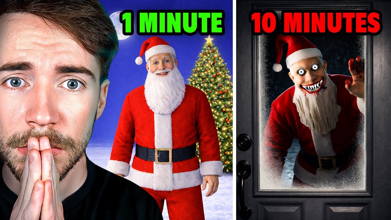 J’AI TESTÉ DES JEUX DE NOËL QUI DEVIENNENT LENTEMENT TRAUMATISANTS...