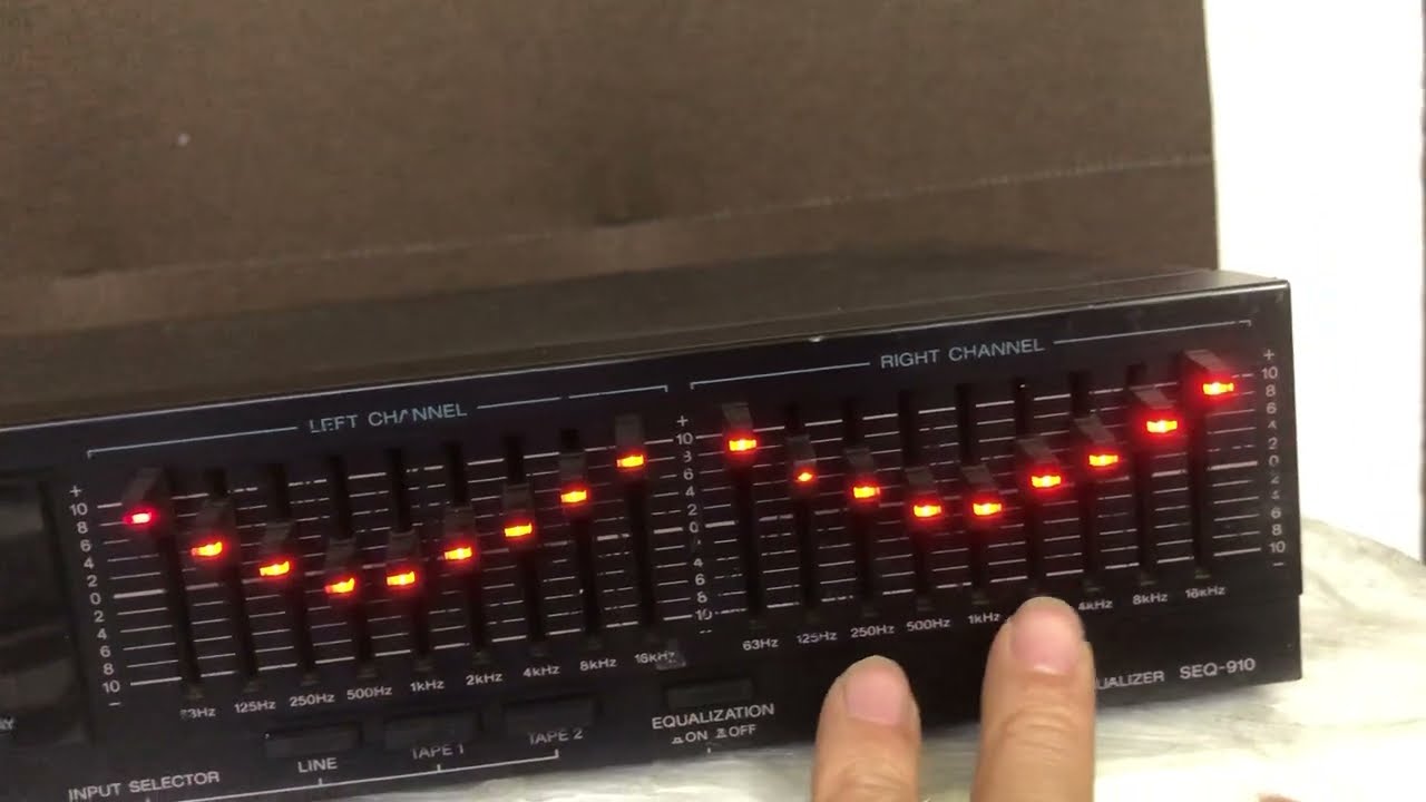 Lọc xì SONY SEQ-910 ĐT:0919937198. Hàng nội địa nhật. Chất âm rất tuyệt
