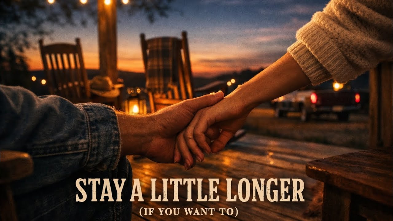 STAY A LITTLE LONGER (IF YOU WANT TO) – Uma Música Country Romântica Que Vai Partir Seu Coração ❤️🔥
