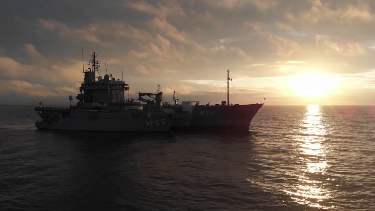 Sunset at BALTOPS 2020
