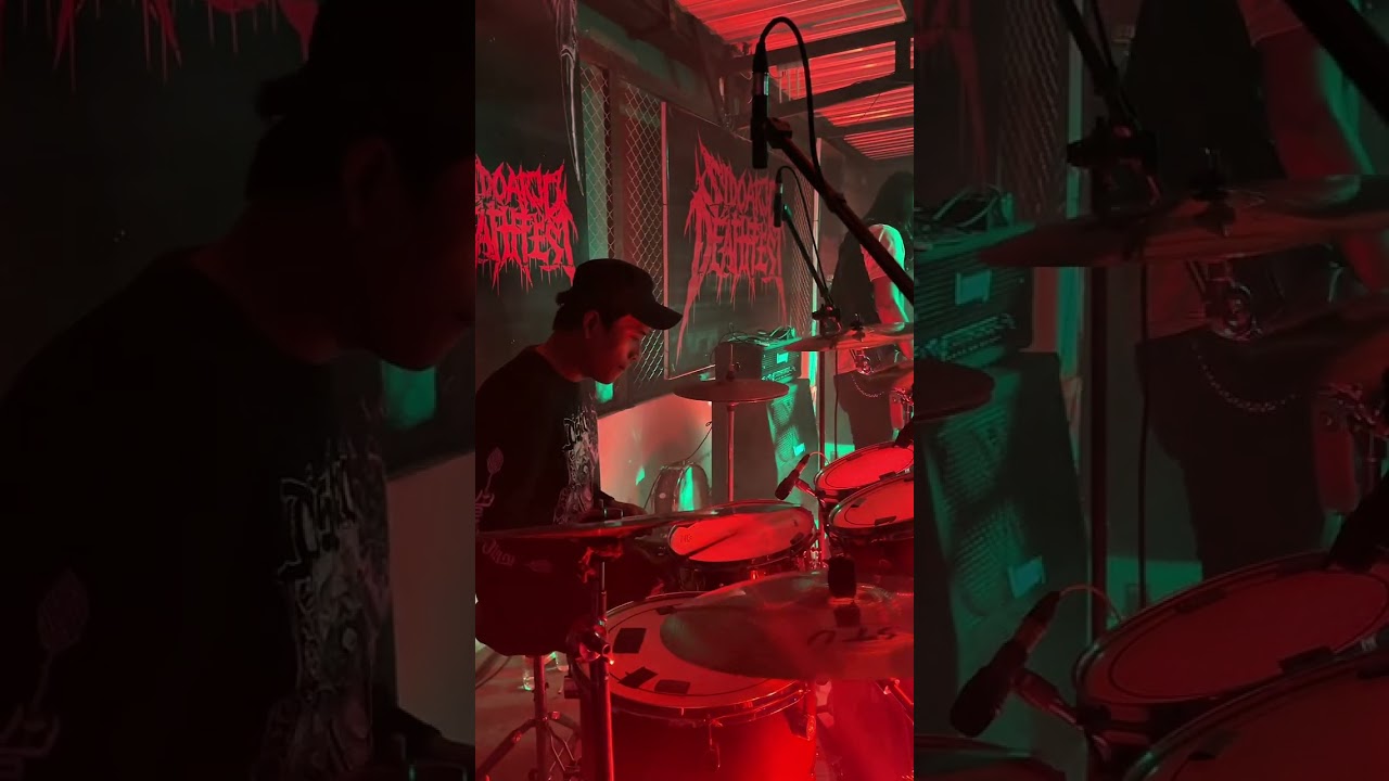 DISSIDENT - SHAPELESS SHADOW Live Sidoarjo Death Fest 2025 - DRUM CAM