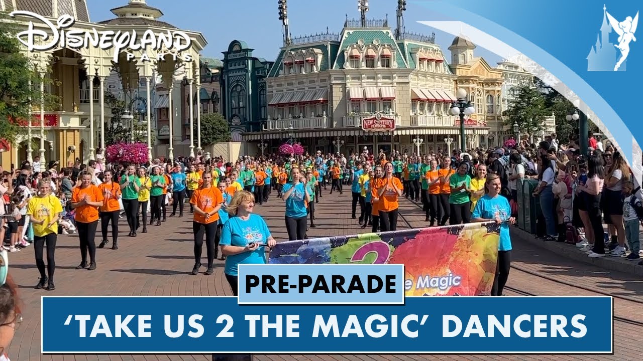 ✨ Pre-parade ‘Take Us 2 The Magic’ on August 26th 2024 at Disneyland Paris