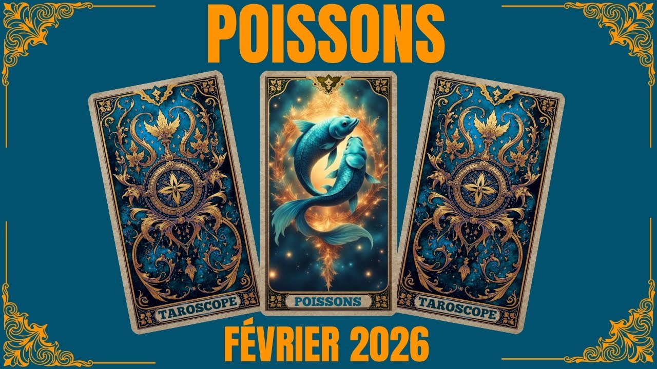 POISSONS FÉVRIER 2026 💛​☀️UN RENOUVEAU BIEN MÉRITÉ​☀️​💛​