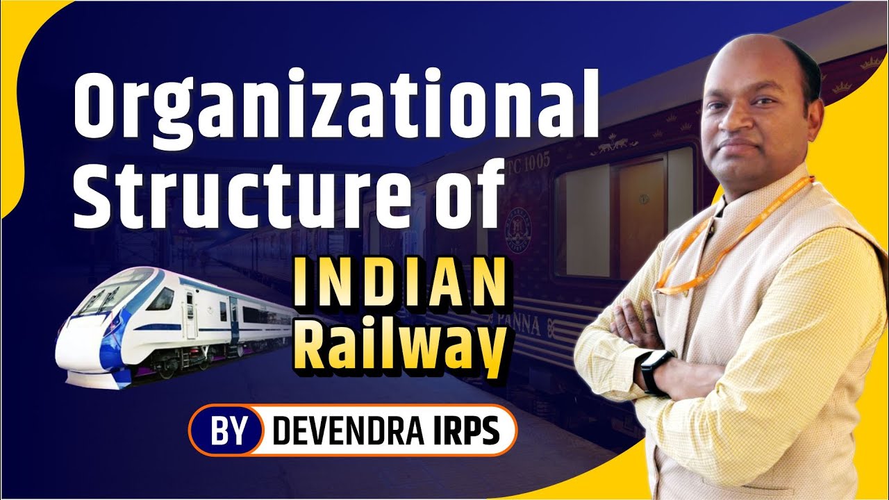 @devirps Organizational Structure of Indian Railway.  (Indian railway Zone & Divisions)