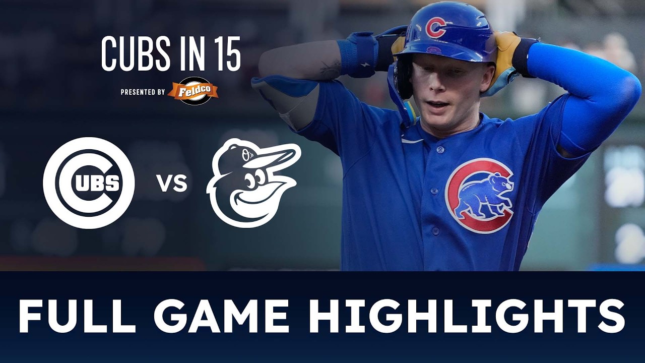 Chicago Cubs vs. Baltimore Orioles | MLB Highlights (7/8/2026)