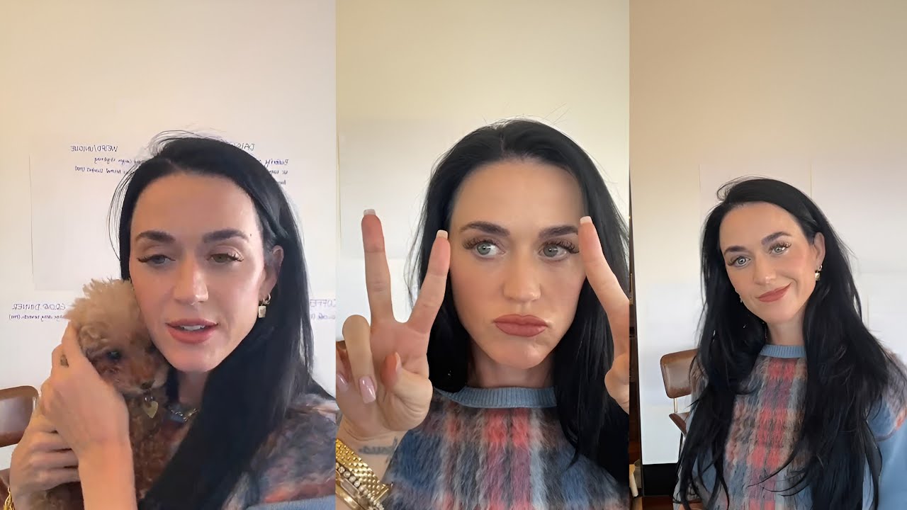Katy Perry Instagram Live with fans