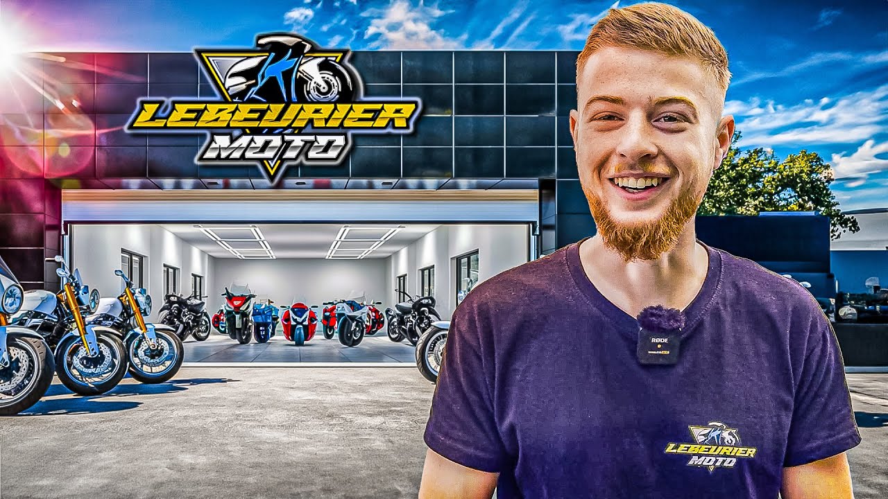 À 20 ans, il crée un GARAGE MOTO de 170m² pour seulement 20 000€ !🏍️