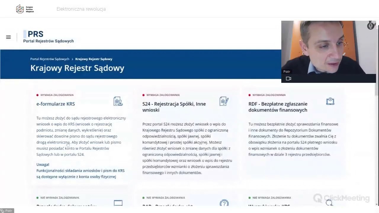 Elektroniczna rewolucja. Jak dokonywać zmian w KRS online?