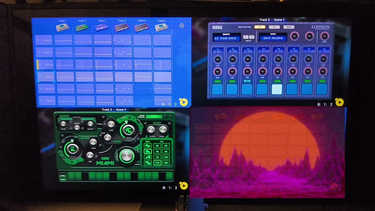 CAN KORG GADGET SWITCH RETROWAVE? (PS5 limatations)