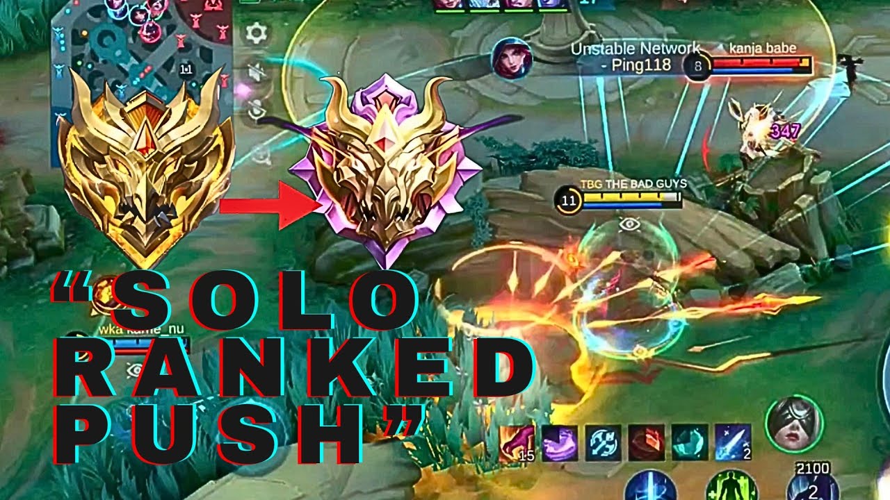 &ldquo;Pushing Ranks Solo with Gusion&rdquo;