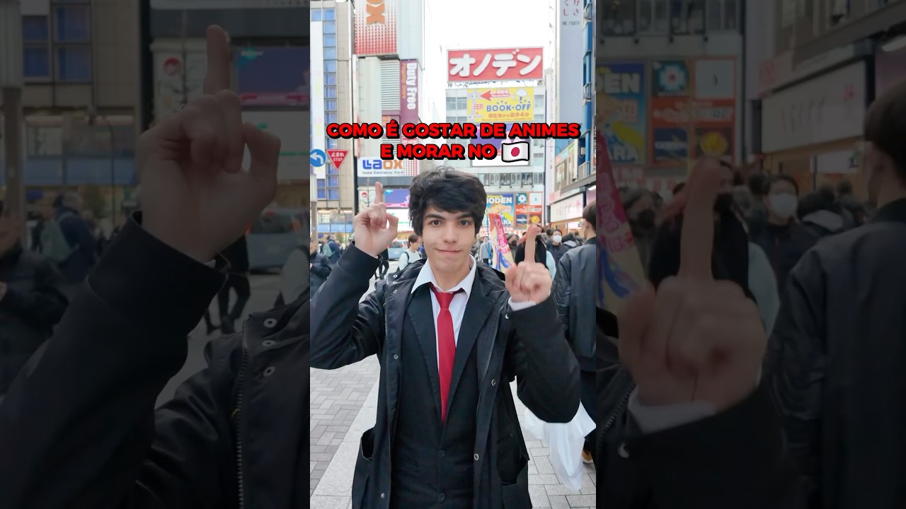 Como é GOSTAR de Animes e MORAR no Japão?