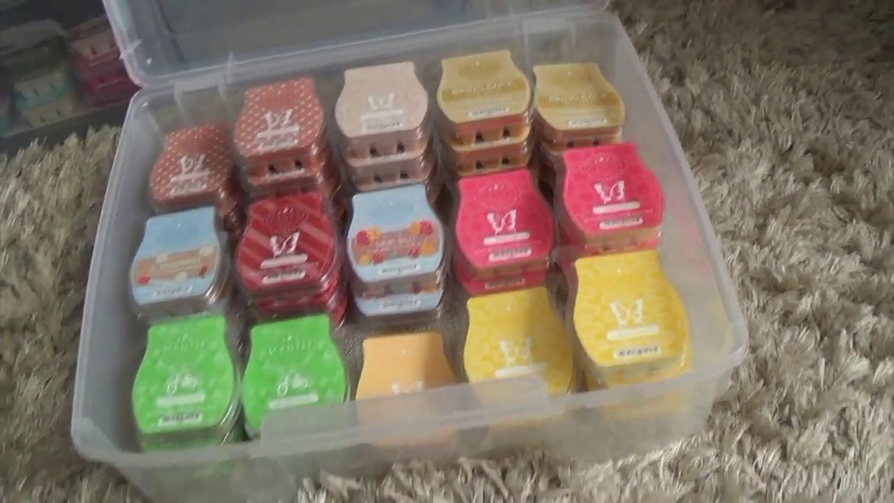 How I Store My Scentsy Wax Bars During HOT Summer Months!
