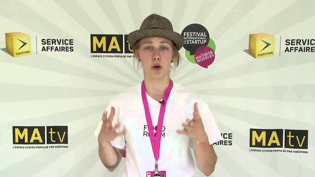 Startup festival Montreal | Le Pitch de  AMELIE MORENCY