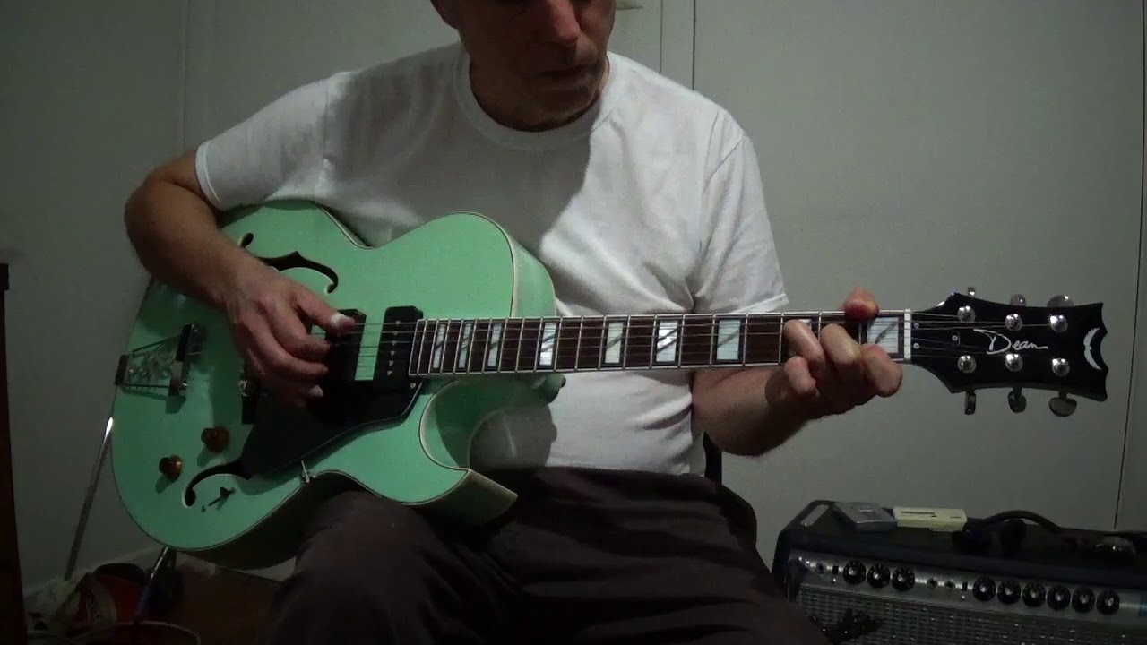 MAH00285 Demo Dean Palomino Guitar - by David Gibson