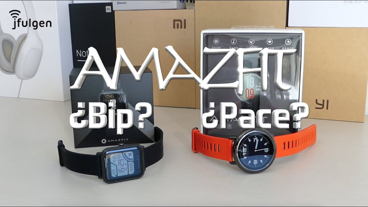 Amazfit ¿Pace ó Bip?