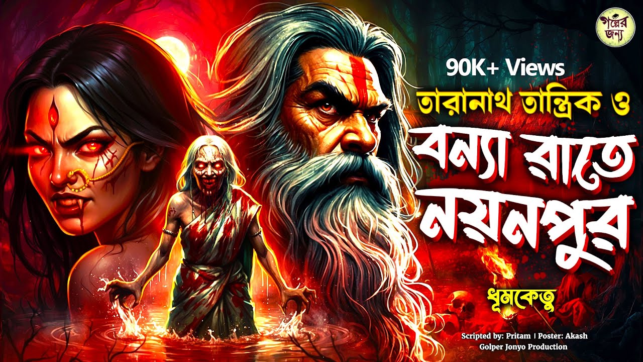 তারানাথ তান্ত্রিকের গল্প - বন্যা রাতে নয়নপুর। TARANATH TANTRIK | TARANATH TANTRIK GOLPER JONYO