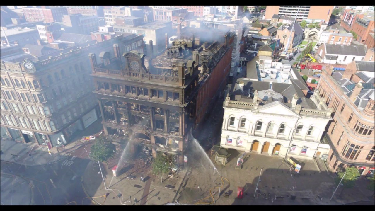 PRIMARK FIRE BELFAST